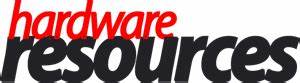 Hardware resources Logo of "hardware resources" with the word "hardware" in bold red letters on top and "resources" in black beneath.