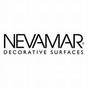 Nevamar Logo of nevamar, featuring black text reading "nevamar" and the tagline "decorative surfaces" underneath, all on a white background.